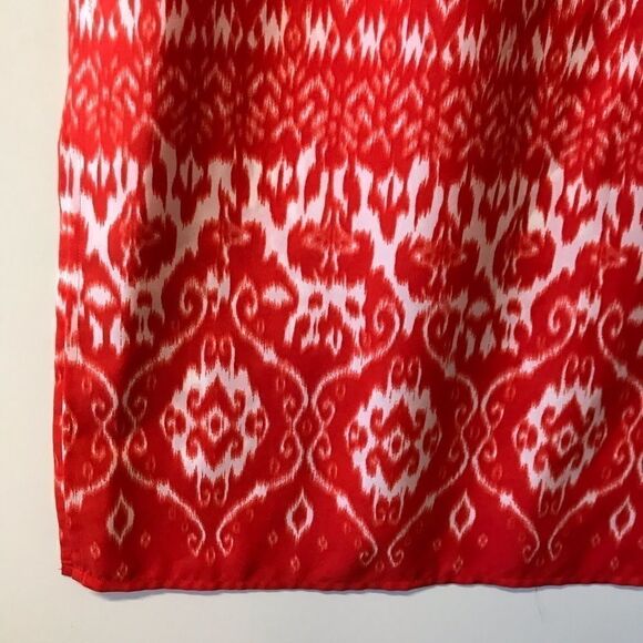 Vince Camuto Orange White Shift Dress size Small - Picture 5 of 6